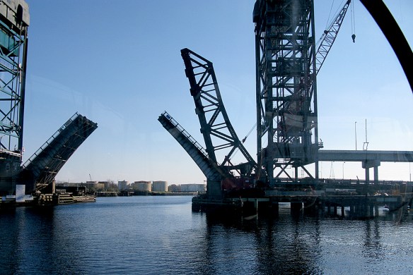 Gilmerton Lift Bridge on the Elizabeth River