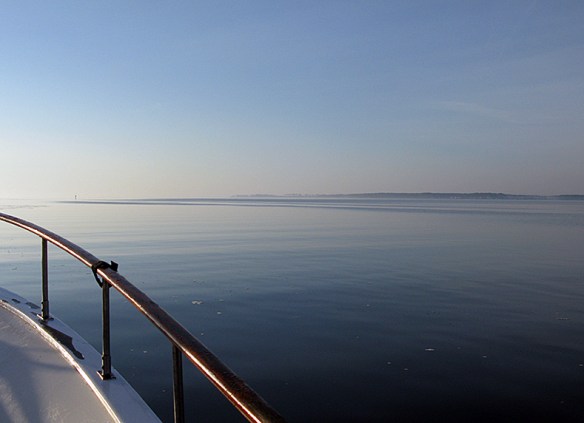 Pamlico Sound, the dark areas are "wind gusts. . . "